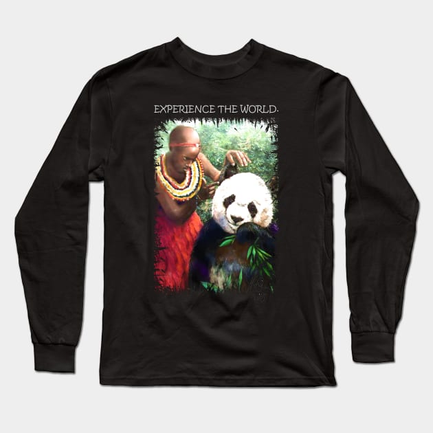 Experience the world Long Sleeve T-Shirt by KEISIEN